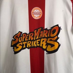 RARE Nintendo Super Mario Strikers Soccer Jersey